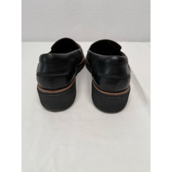 Clarks Collection Sharon Gracie Penny Loafer, Black, Size 9.5 - Picture 3 of 5